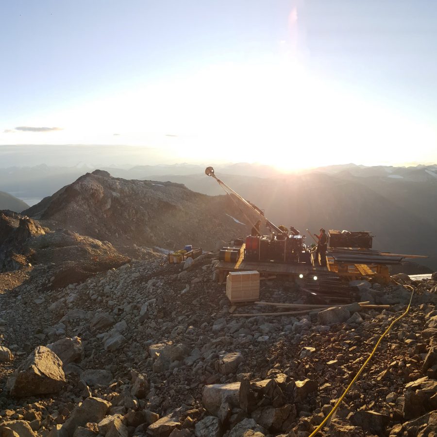 Sunset drilling, Yukon